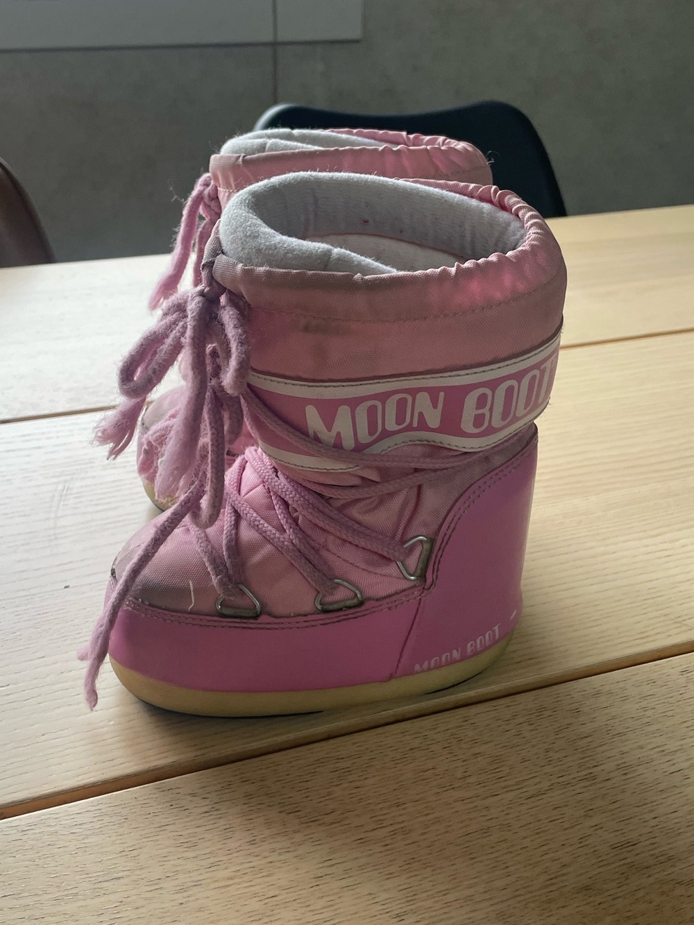 Moon Boot for girls size 7t-9.5T Kids' Pink Snow Boots toddler girls moon boots